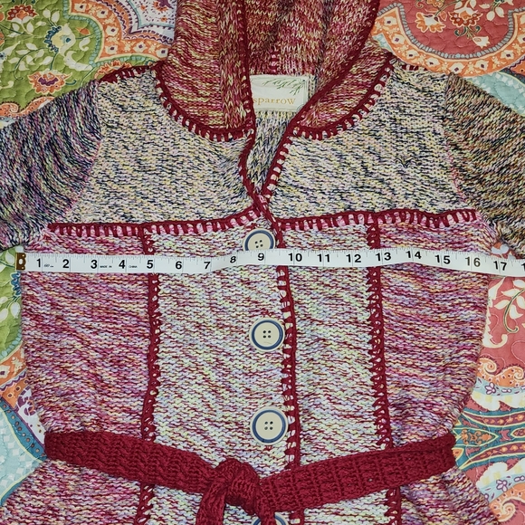 Anthropologie Sparrow Knit Button Down Cardigan With Hoodie - Picture 5 of 8